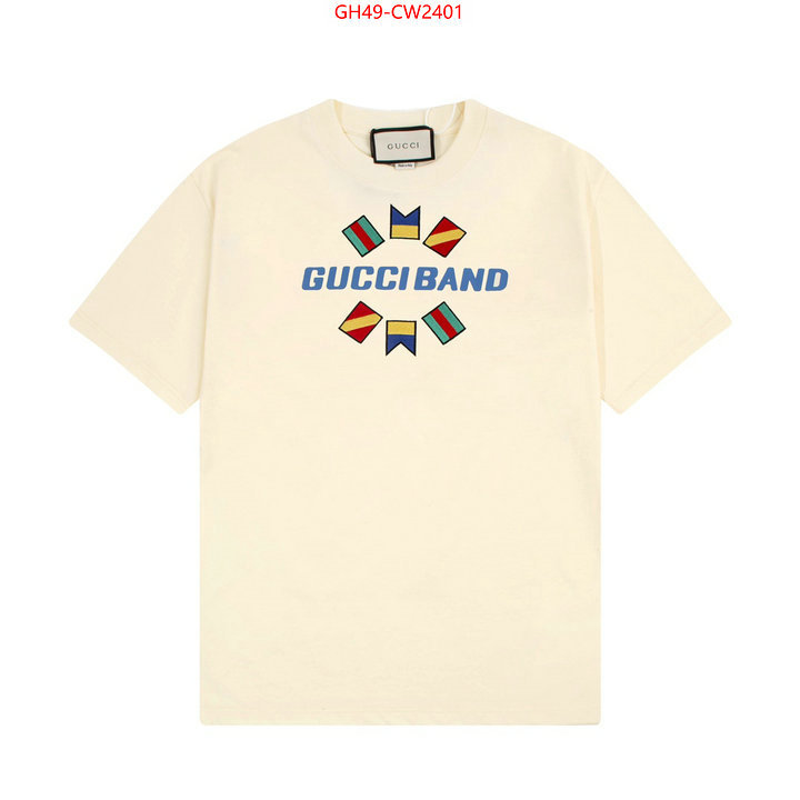 Clothing-Gucci,can i buy replica , ID: CW2401,$: 49USD