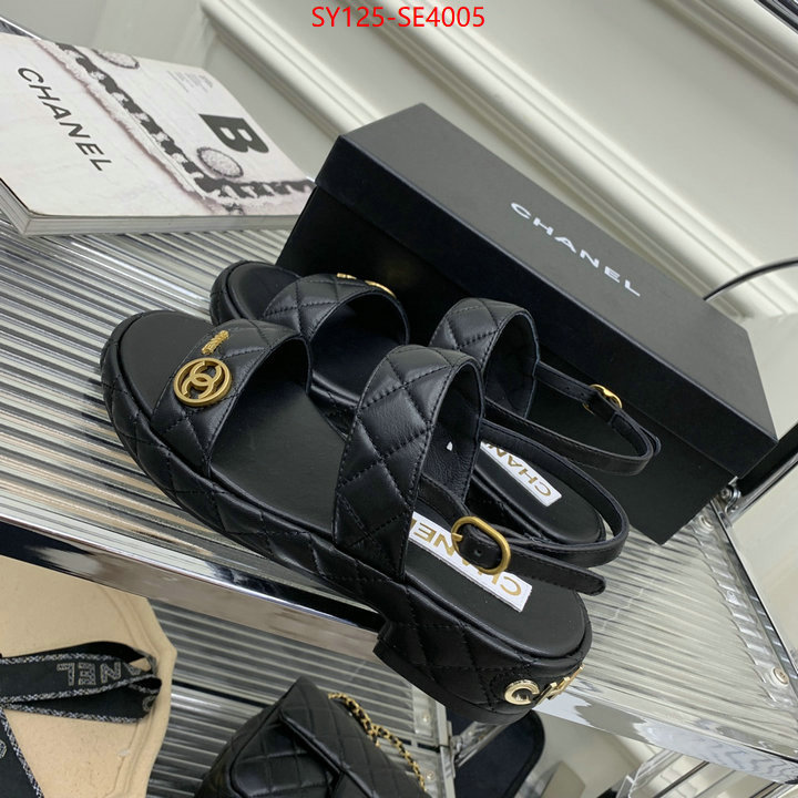 Women Shoes-Chanel,fake , ID: SE4005,$: 125USD