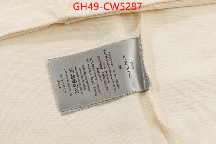 Clothing-Dior,top brands like , ID: CW5287,$: 49USD