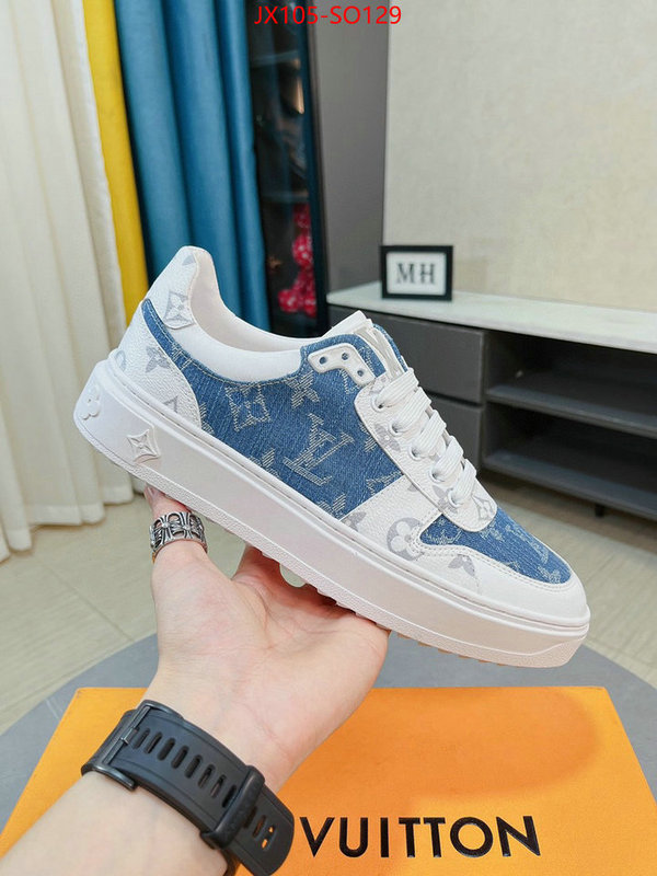 Men Shoes-LV,buy high quality cheap hot replica , ID: SO129,$: 105USD