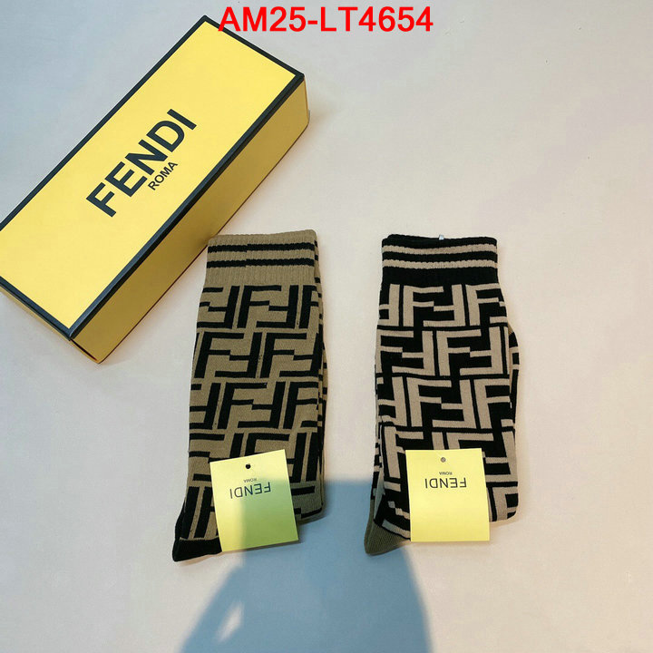 Sock-Fendi,where to find the best replicas , ID: LT4654,$: 25USD