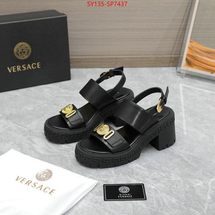 Women Shoes-Versace,fake designer , ID: SP7437,$: 135USD