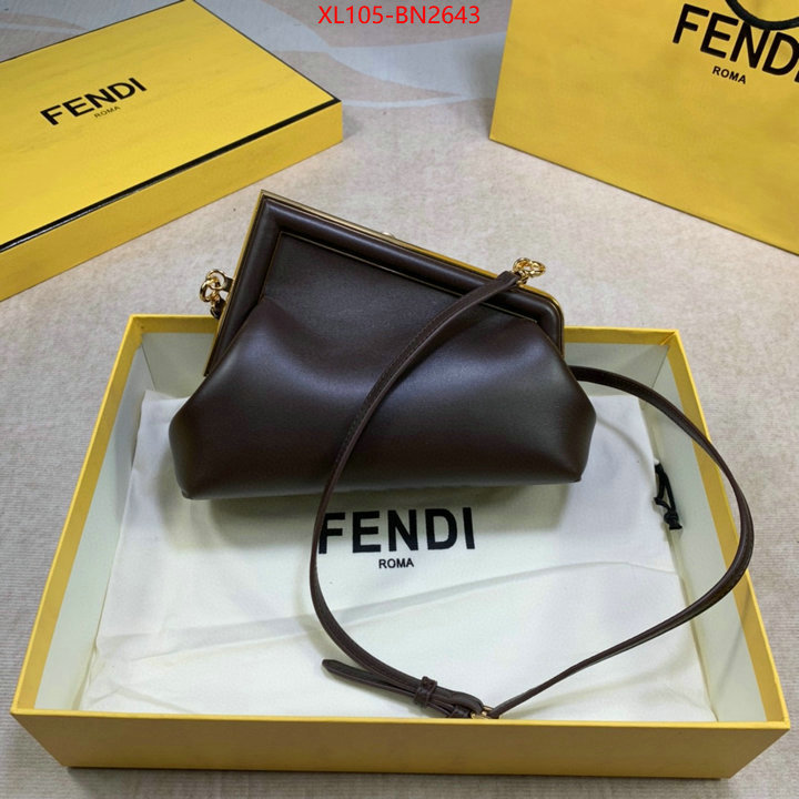 Fendi Bags(4A)-First Series-,wholesale 2023 replica ,ID: BN2643,$: 105USD