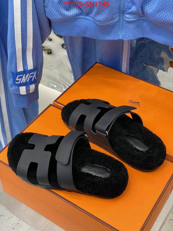 Women Shoes-Hermes,fake , ID: SN1745,$: 125USD