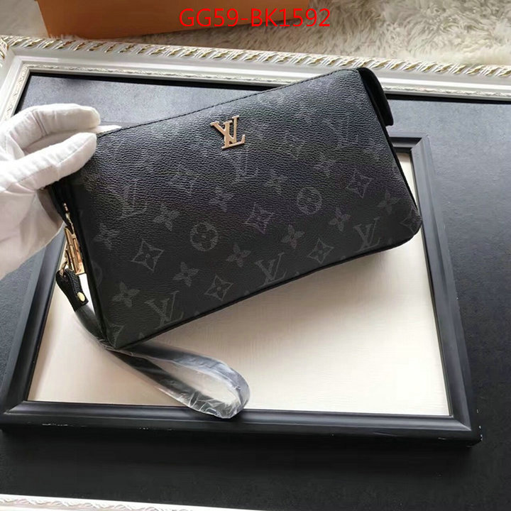 LV Bags(4A)-Wallet,ID: BK1592,$:59USD