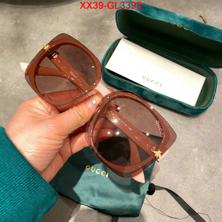 Glasses-Gucci,best quality designer , ID: GL3398,$: 39USD