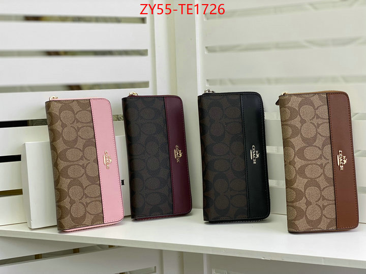 Coach Bags(4A)-Wallet,replica how can you ,ID: TE1726,$: 55USD