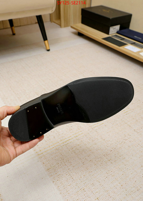 Men Shoes-Prada,aaaaa+ replica designer , ID: SE2114,$: 125USD