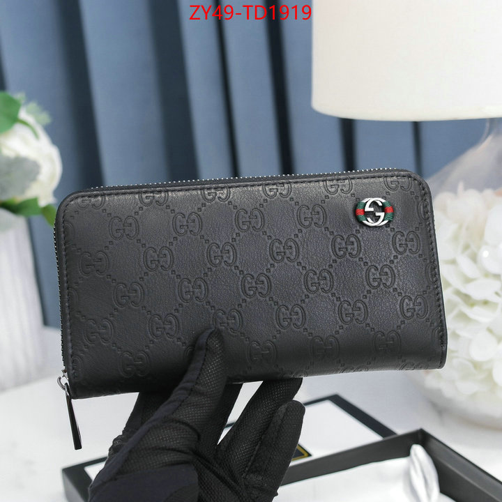 Gucci Bags(4A)-Wallet-,at cheap price ,ID: TD1919,$: 49USD