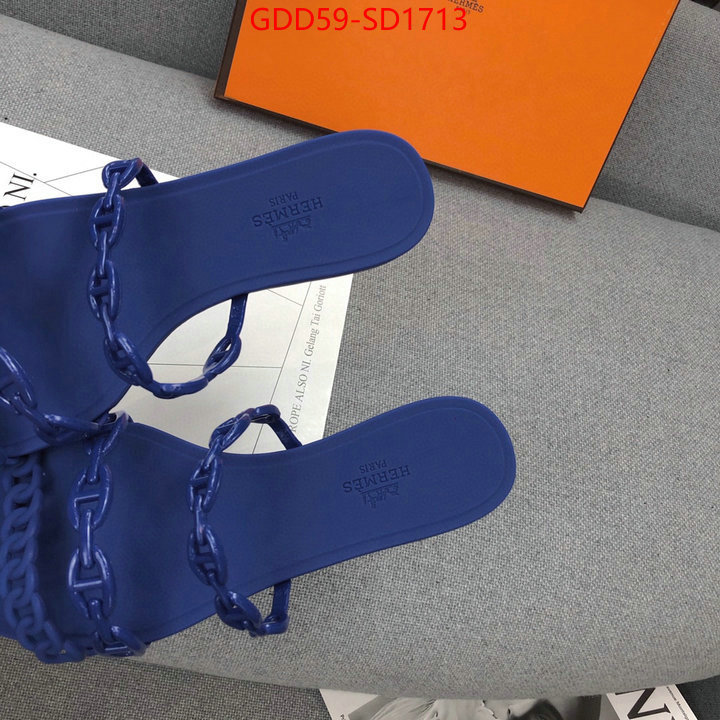 Women Shoes-Hermes,cheap high quality replica , ID: SD1713,$: 59USD