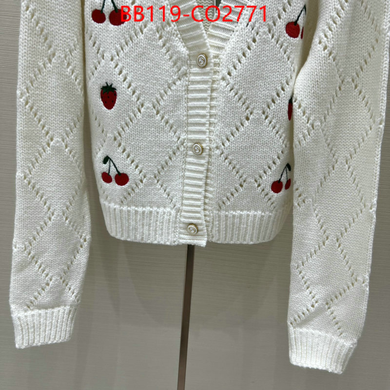 Clothing-Gucci,wholesale designer shop , ID: CO2771,$: 119USD