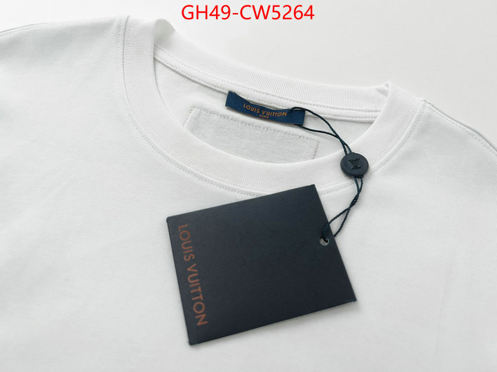 Clothing-LV,buy the best high quality replica , ID: CW5264,$: 49USD