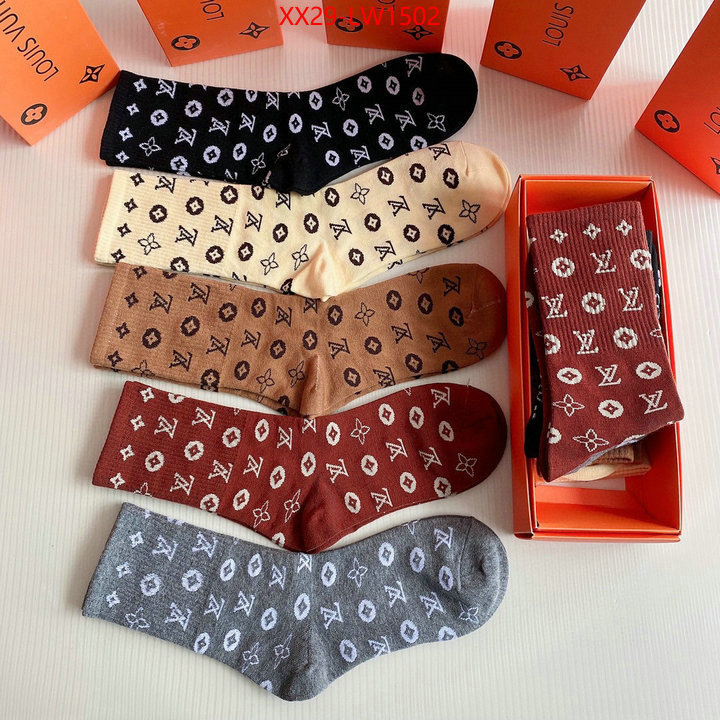 Sock-LV,aaaaa replica designer , ID: LW1502,$: 29USD