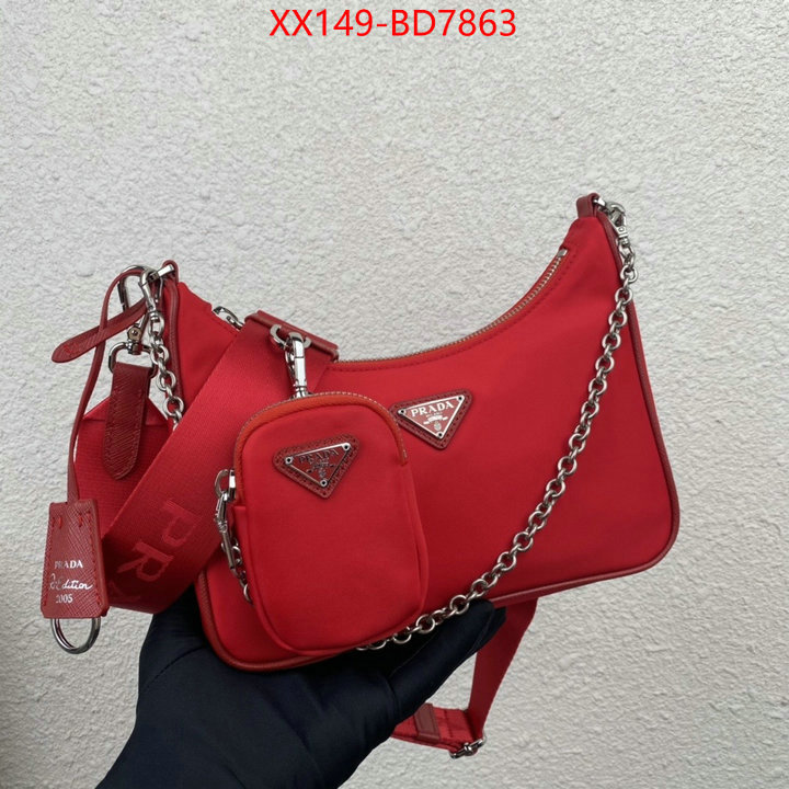 Prada Bags(TOP)-Re-Edition 2005,ID: BD7863,$: 149USD