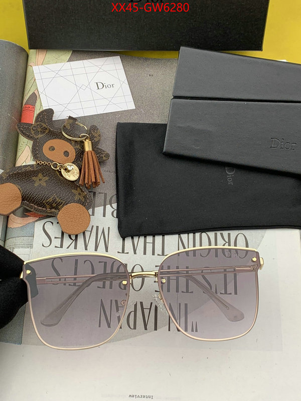 Glasses-Dior,luxury fake , ID: GW6280,$: 45USD