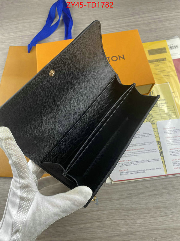 LV Bags(4A)-Wallet,ID: TD1782,$: 45USD