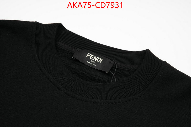 Clothing-Fendi,shop the best high quality , ID: CD7931,$: 75USD