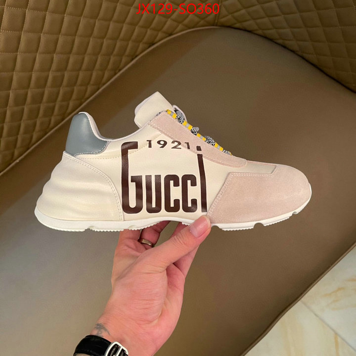 Men Shoes-Gucci,can i buy replica , ID: SO360,$: 129USD