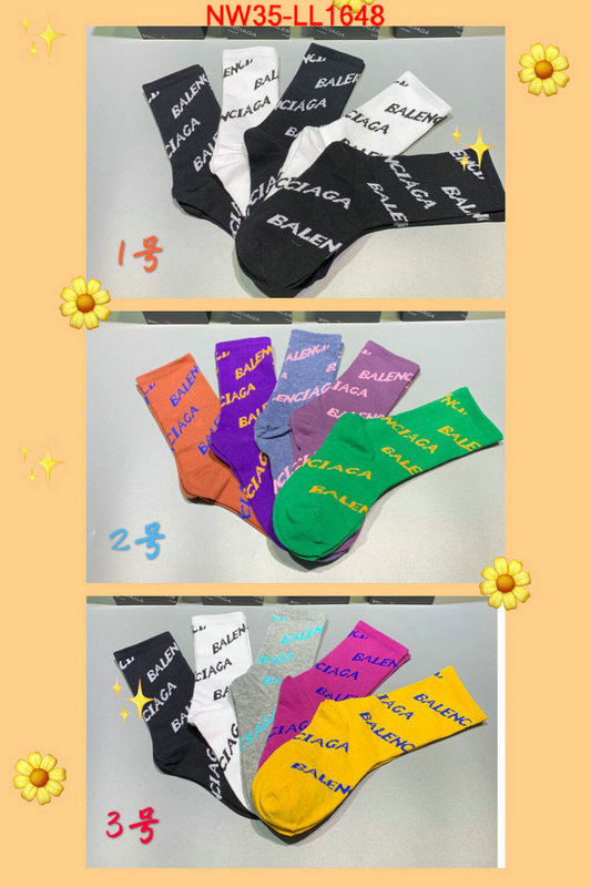 Sock-Balenciaga,2023 replica wholesale cheap sales online , ID: LL1648,$: 35USD