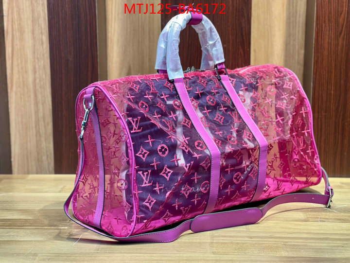 LV Bags(4A)-Keepall BandouliRe 45-50-,how to find designer replica ,ID: BA6172,$: 125USD