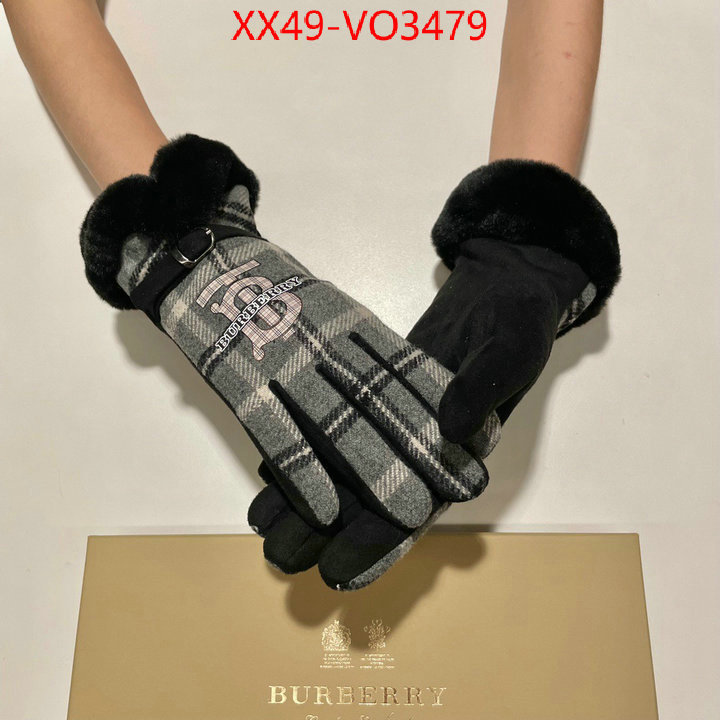 Gloves-Burberry,top quality replica , ID: VO3479,$: 49USD