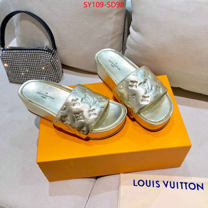 Women Shoes-LV,1:1 replica wholesale , ID: SD98,$: 109USD