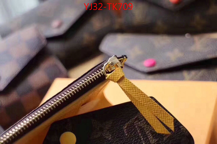 LV Bags(4A)-Wallet,ID: TK709,$:32USD