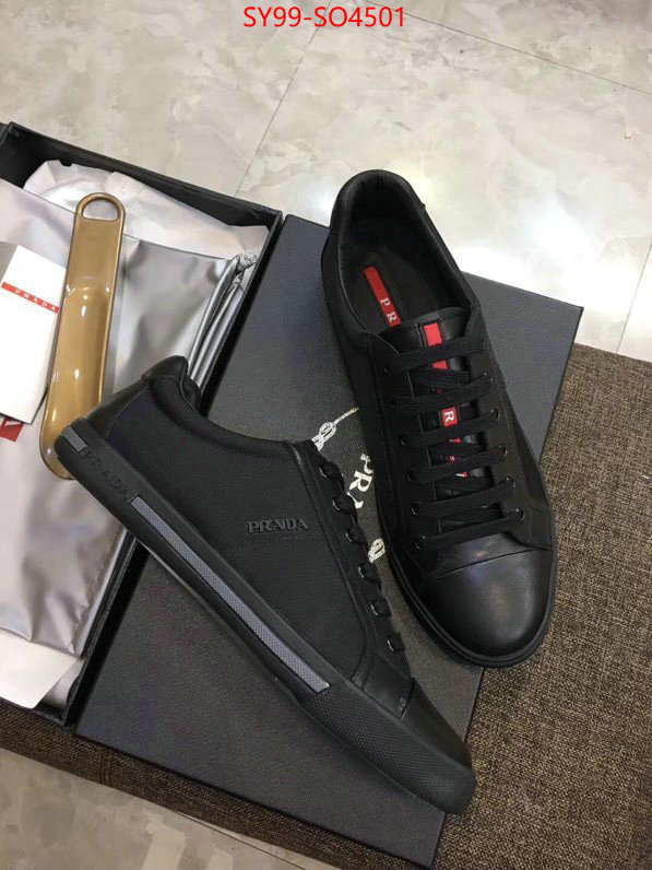 Men Shoes-Prada,top fake designer , ID: SO4501,$: 99USD