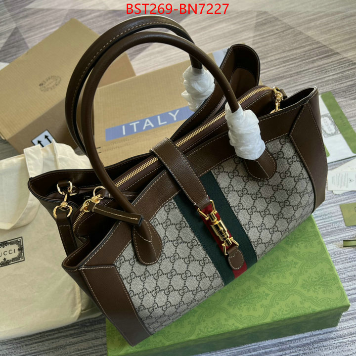 Gucci Bags(TOP)-Handbag-,what's the best place to buy replica ,ID: BN7227,$: 269USD