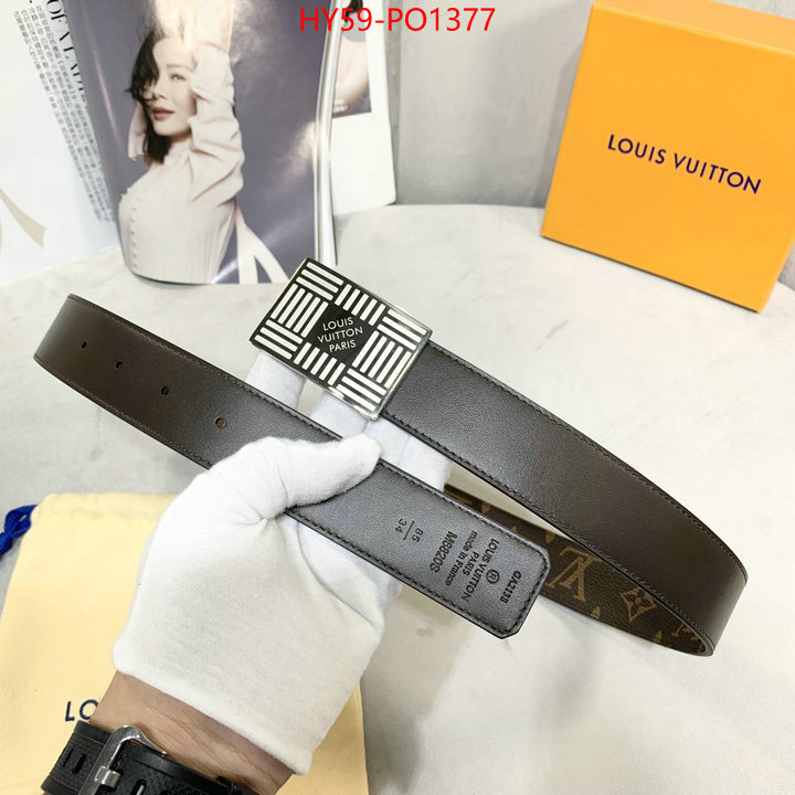 Belts-LV,from china , ID: PO1377,$: 59USD