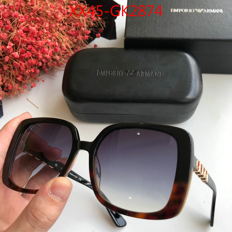 Glasses-Armani,best replica 1:1 , ID: GK2874,$:45USD