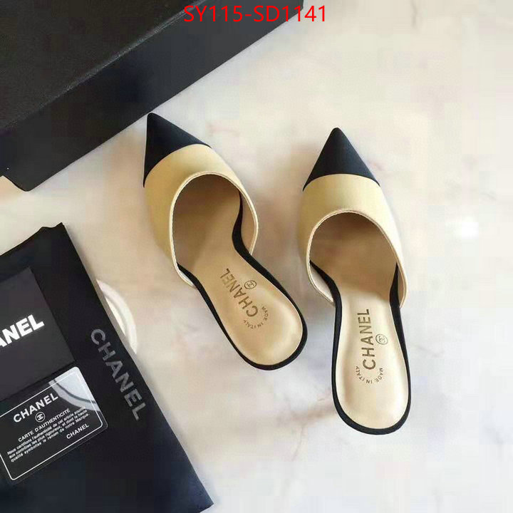 Women Shoes-Chanel,fake , ID: SD1141,$: 115USD