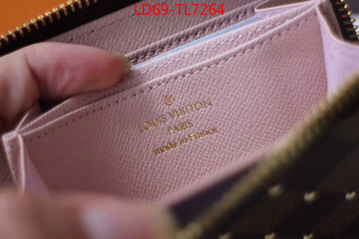 LV Bags(TOP)-Wallet,ID: TL7264,$: 69USD