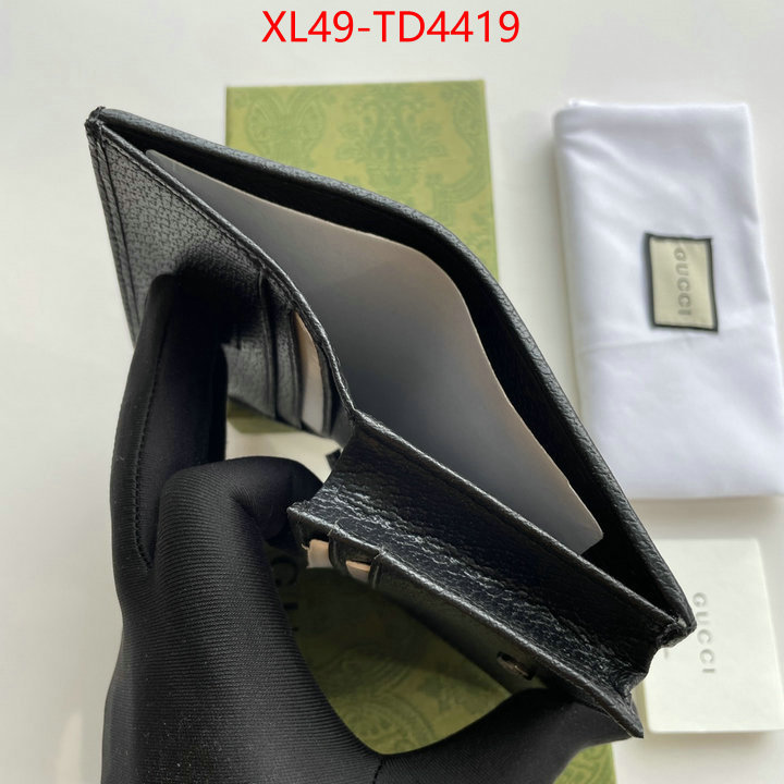 Gucci Bags(4A)-Wallet-,china sale ,ID: TD4419,$: 49USD