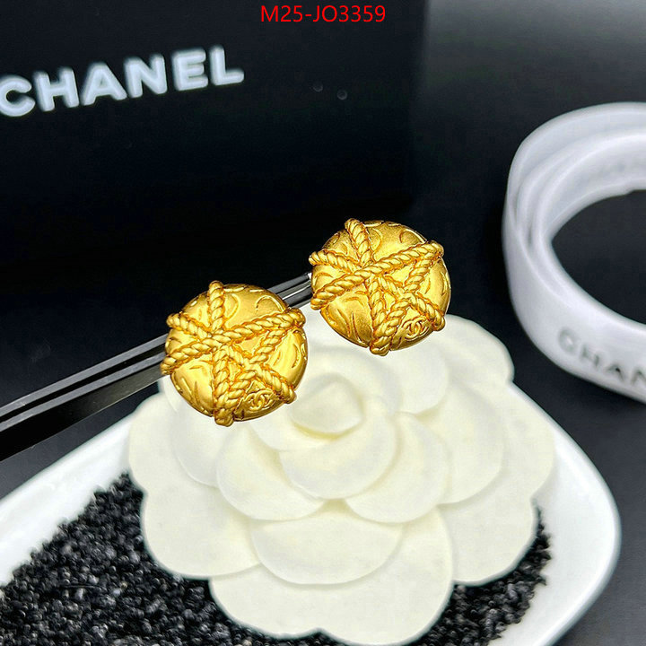 Jewelry-Chanel,replicas , ID: JO3359,$: 25USD