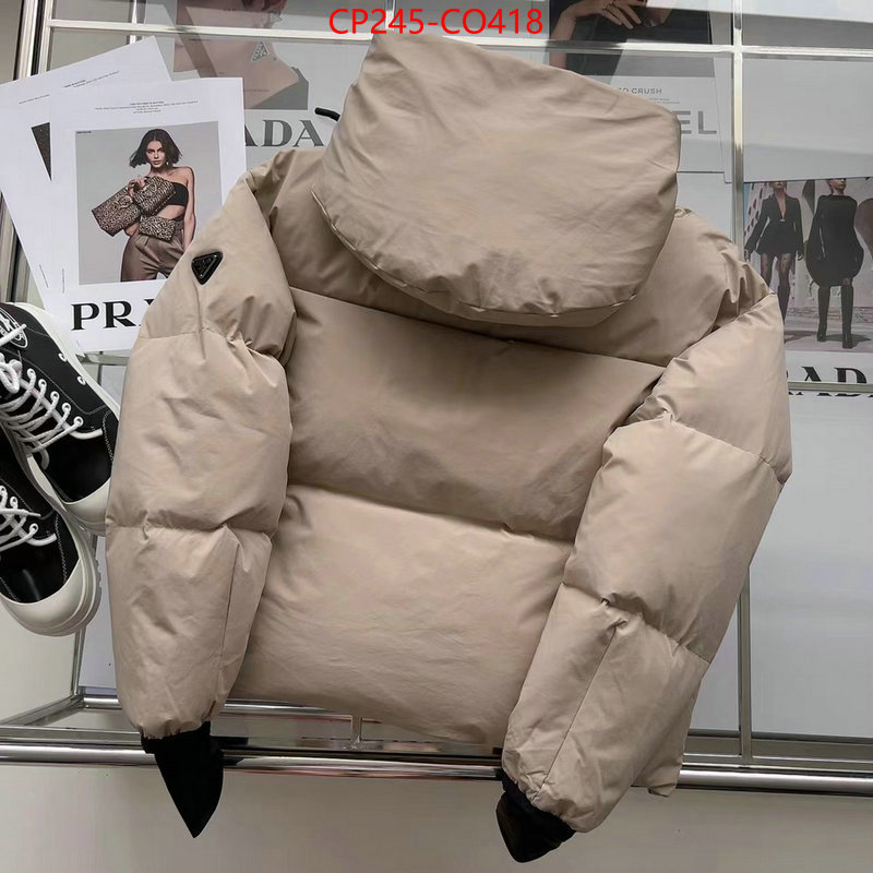 Down jacket Women-Prada,same as original , ID: CO418,$: 245USD