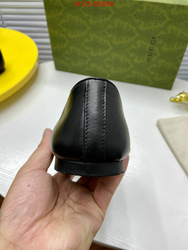 Men Shoes-Gucci,shop cheap high quality 1:1 replica , ID: SE2036,$: 125USD