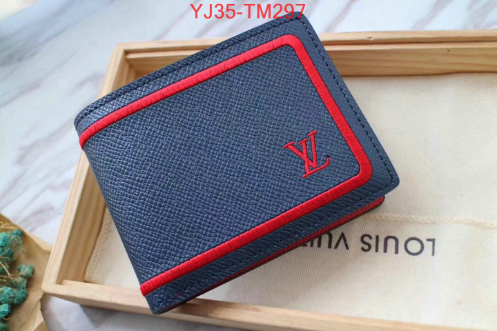 LV Bags(4A)-Wallet,ID: TM297,$:35USD