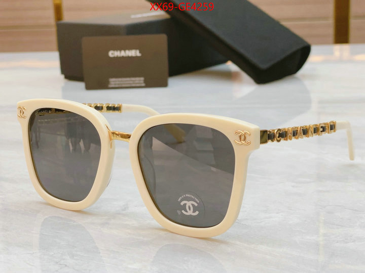 Glasses-Chanel,2023 perfect replica designer , ID: GE4259,$: 69USD