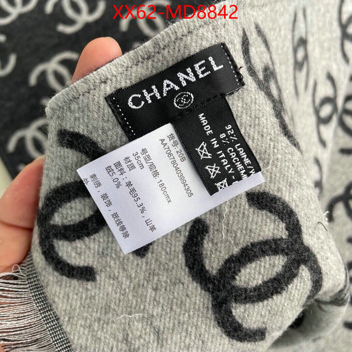 Scarf-Chanel,fake aaaaa , ID: MD8842,$: 62USD