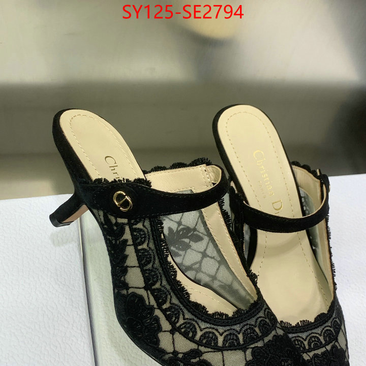 Women Shoes-Dior,how to buy replcia , ID: SE2794,$: 125USD