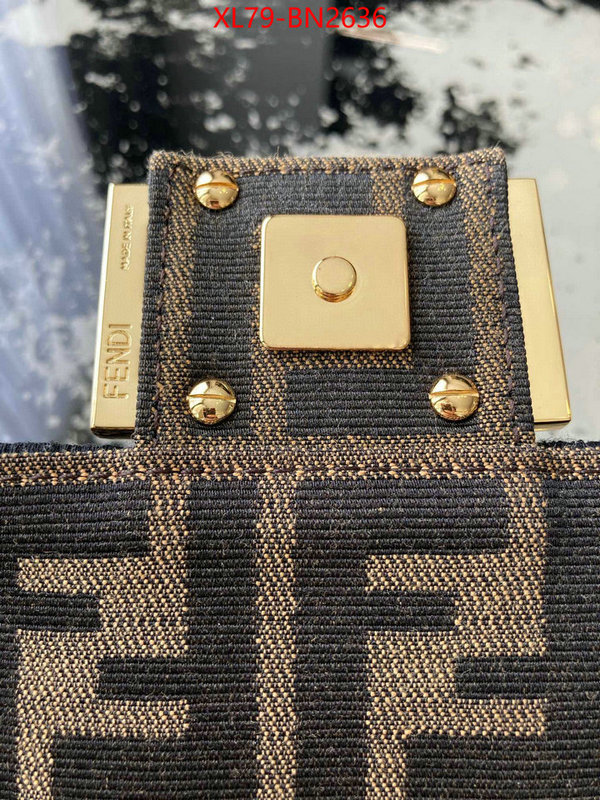 Fendi Bags(4A)-Baguette-,where can i buy the best 1:1 original ,ID: BN2636,$: 79USD