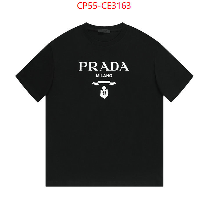 Clothing-Prada,highest product quality , ID: CE3163,$: 55USD