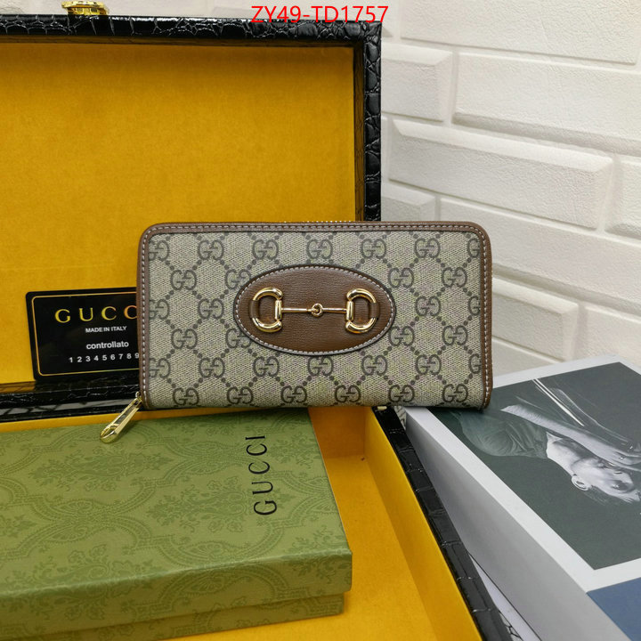 Gucci Bags(4A)-Wallet-,ID: TD1757,$: 49USD