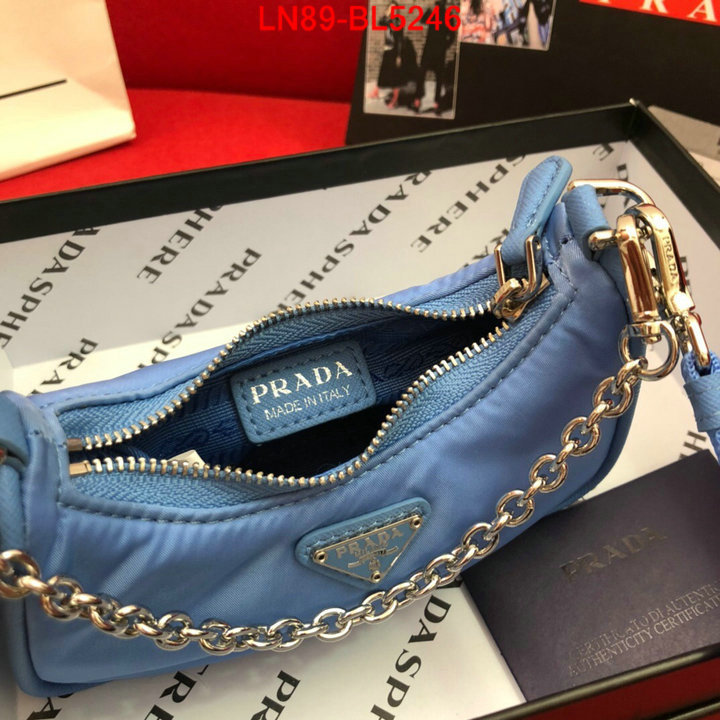 Prada Bags(4A)-Re-Edition 2000,buy first copy replica ,ID: BL5246,$: 89USD