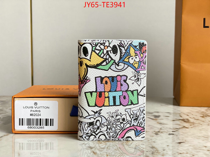 LV Bags(TOP)-Wallet,best replica new style ,ID: TE3941,$: 65USD