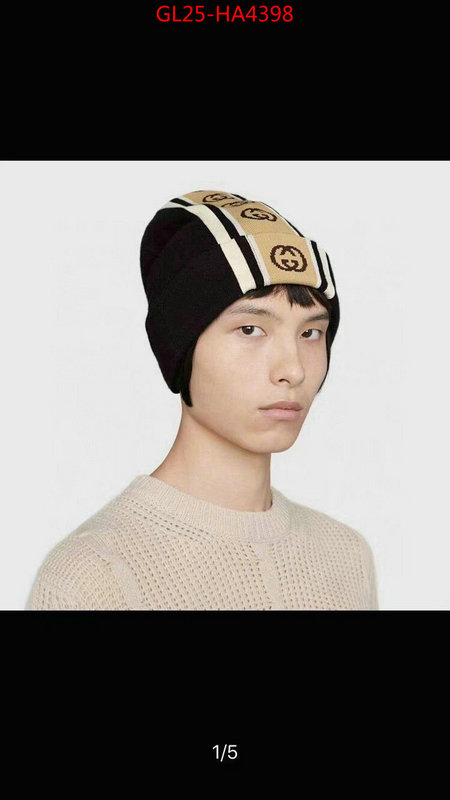 Cap (Hat)-Gucci,best luxury replica , ID: HA4398,$: 25USD