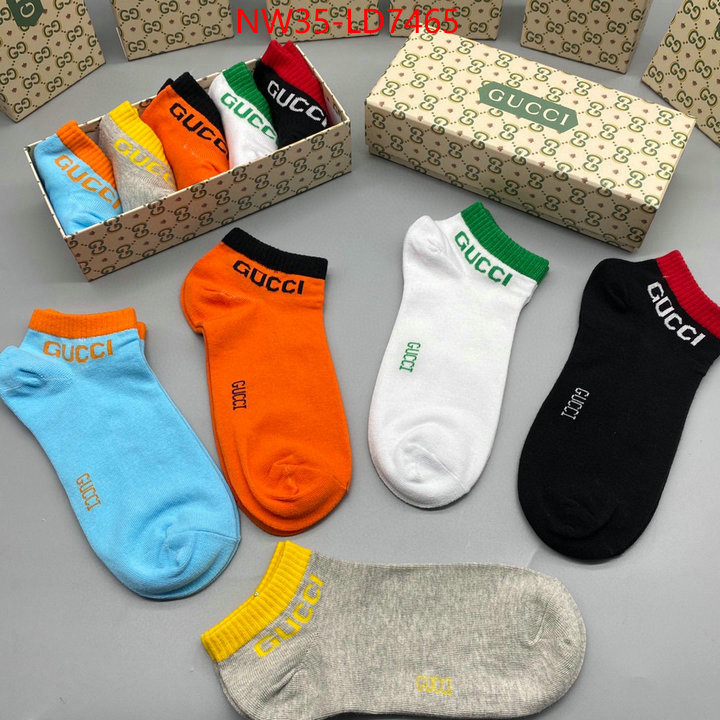 Sock-Gucci,good quality replica , ID: LD7465,$: 35USD