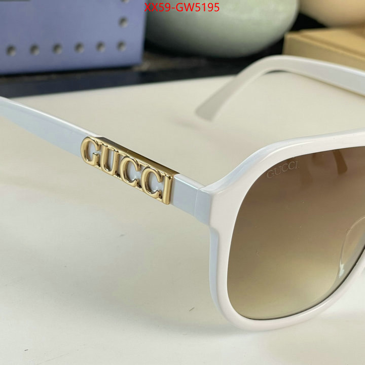 Glasses-Gucci,high quality designer replica , ID: GW5195,$: 59USD