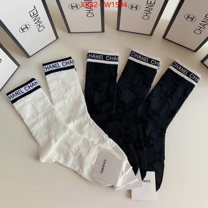 Sock-Chanel,best designer replica , ID: LW1594,$: 32USD